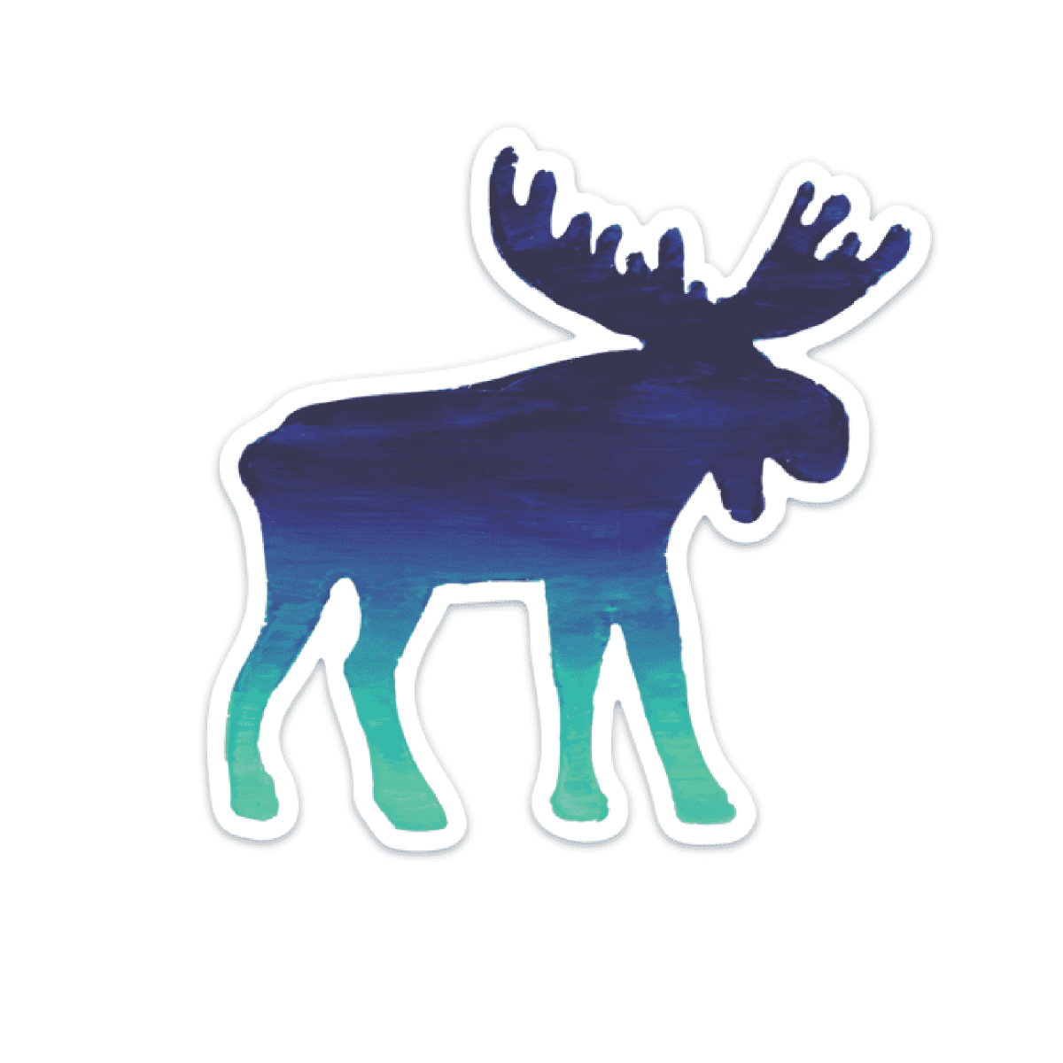 Наклейка Лось