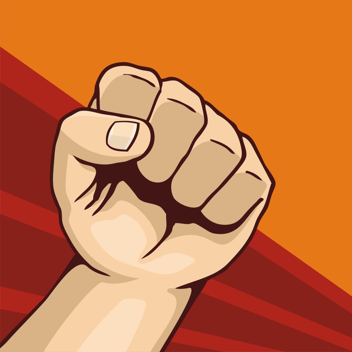 Смешной кулак