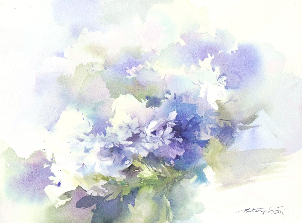 Картины акварелью