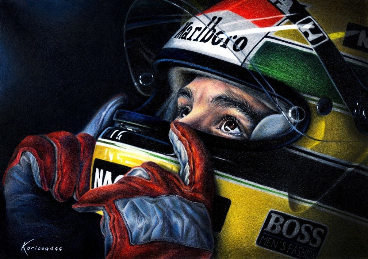 Айртон Сенна автогонщики