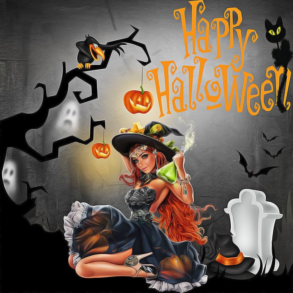 С днем рождения ведьма