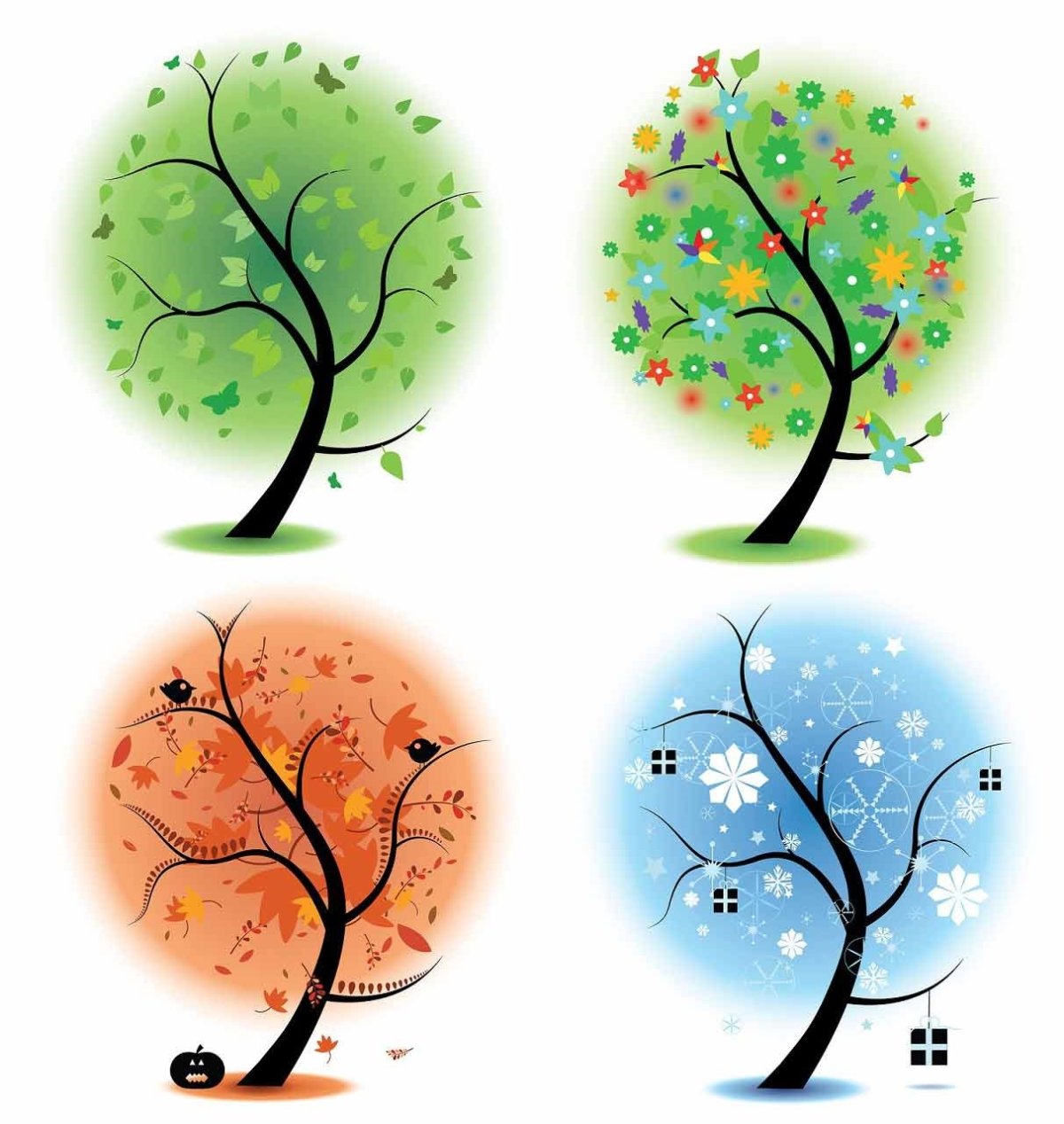 Символы четырех времен года