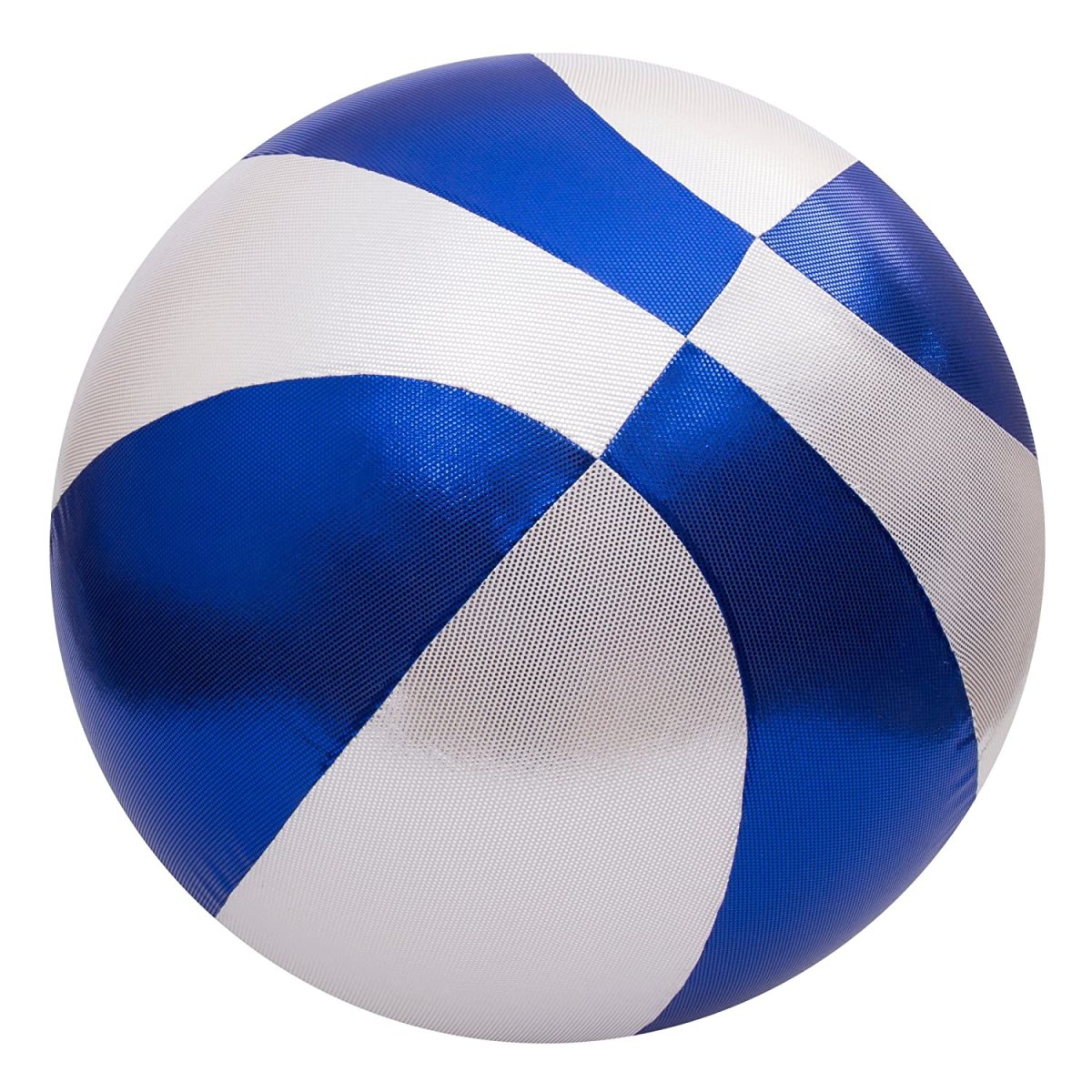 Мяч бело синий