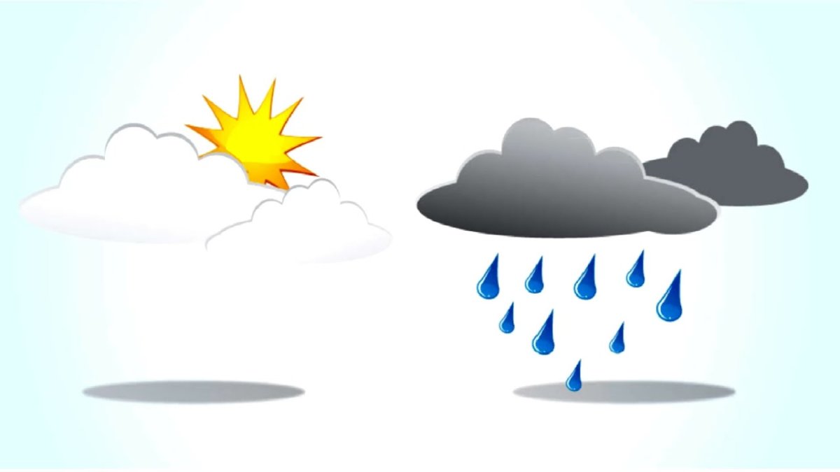 Солнце и туча