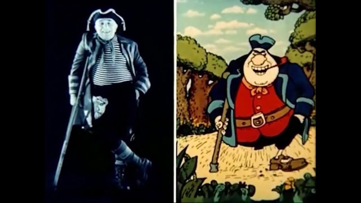 Джон Сильвер остров сокровищ 1988