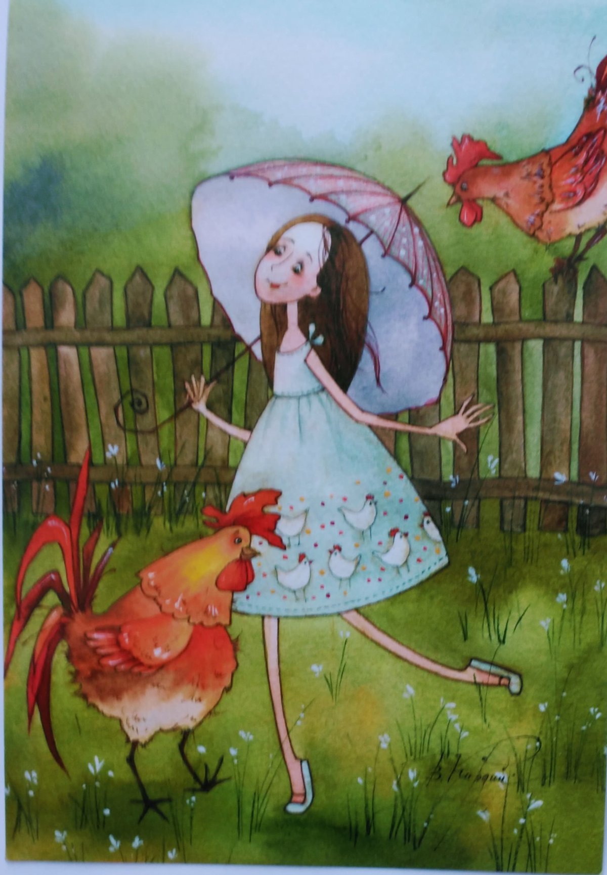 Прикольный петушок