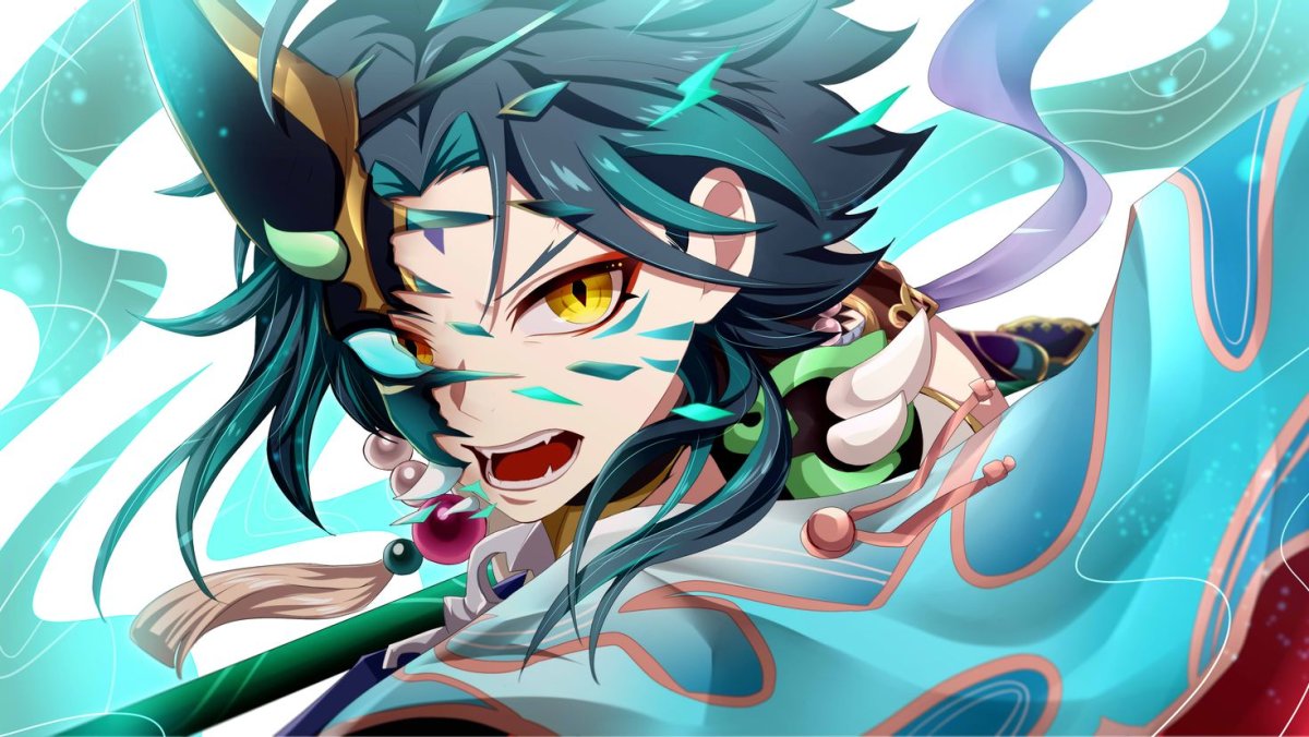 Сяо Геншин арт