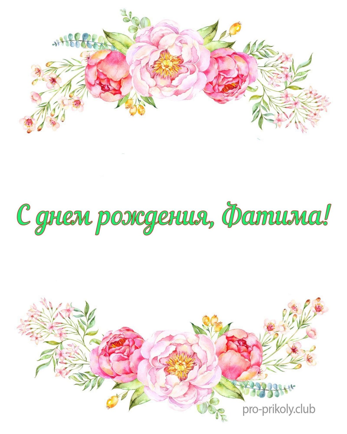 Поздравления с днем рождения Амине