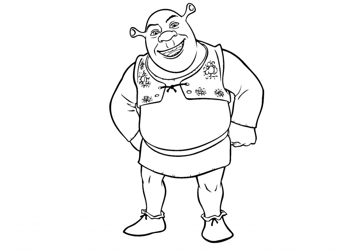 Шрек портрет