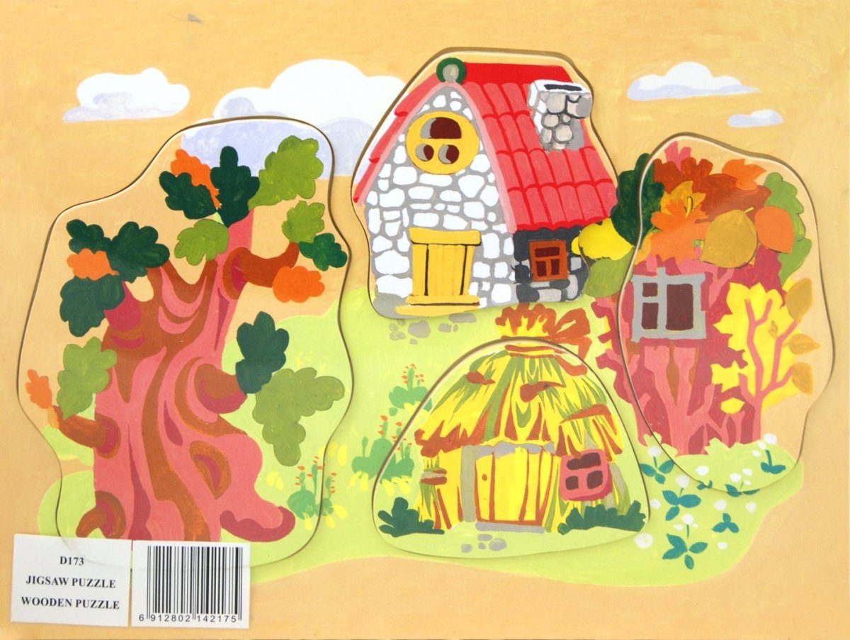 Соломенный дом 3 поросенка