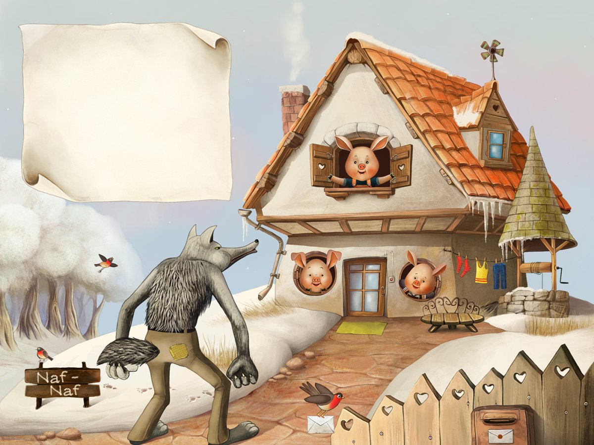 Три поросенка Ниф Ниф