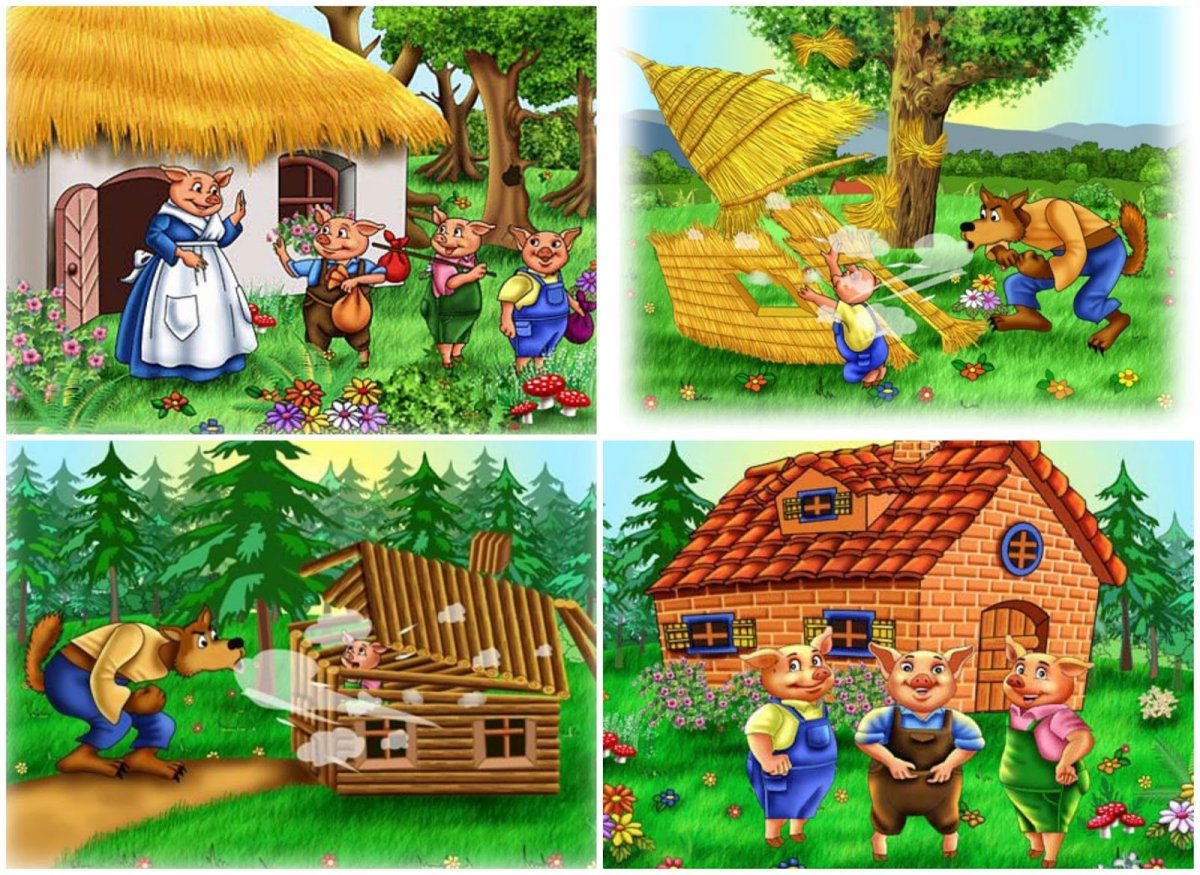 Соломенный домик