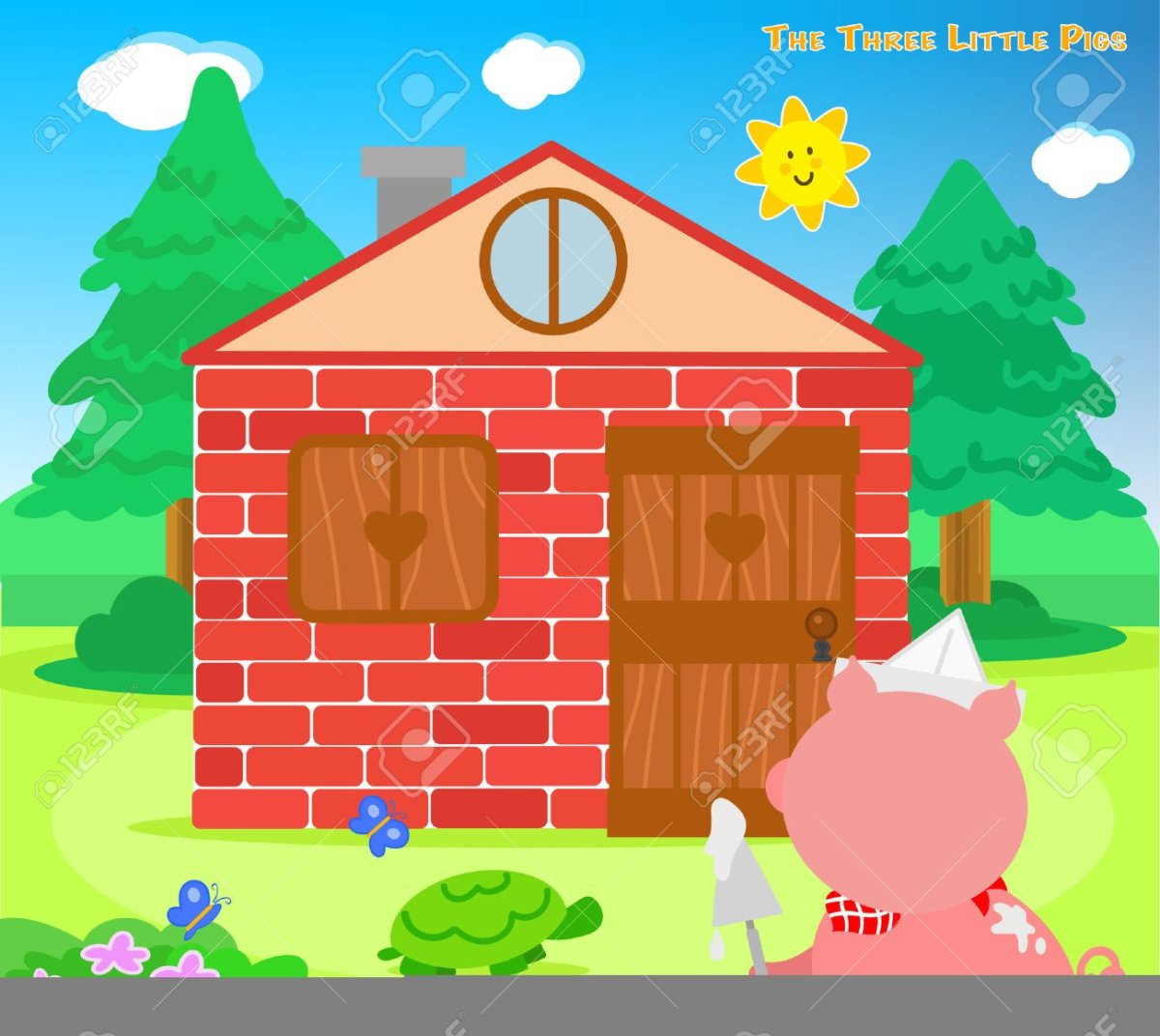 3 Поросенка и серый волк