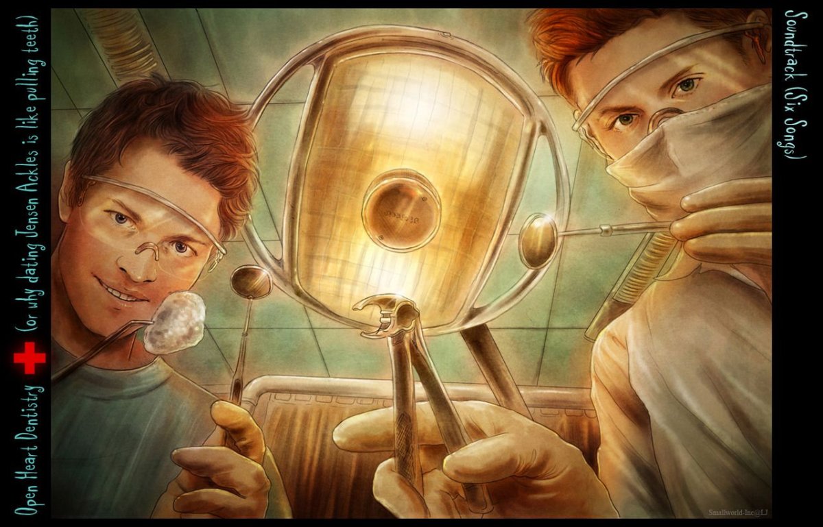 Зубной врач арт