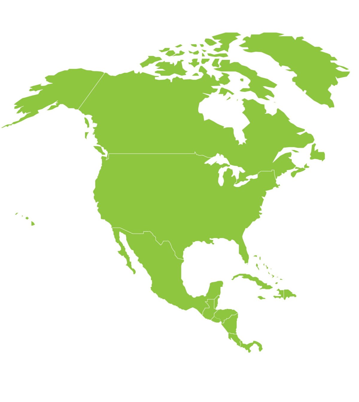 Северная Америка маленькая