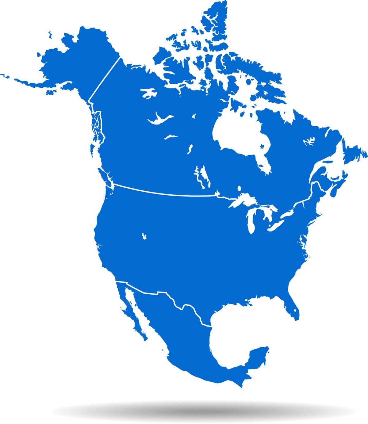 Рисунок острова Америка