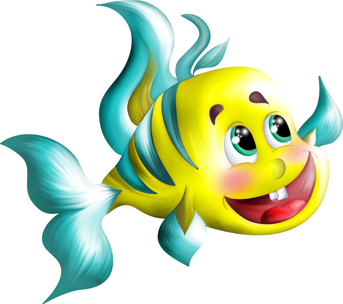 Мультяшные рыбы