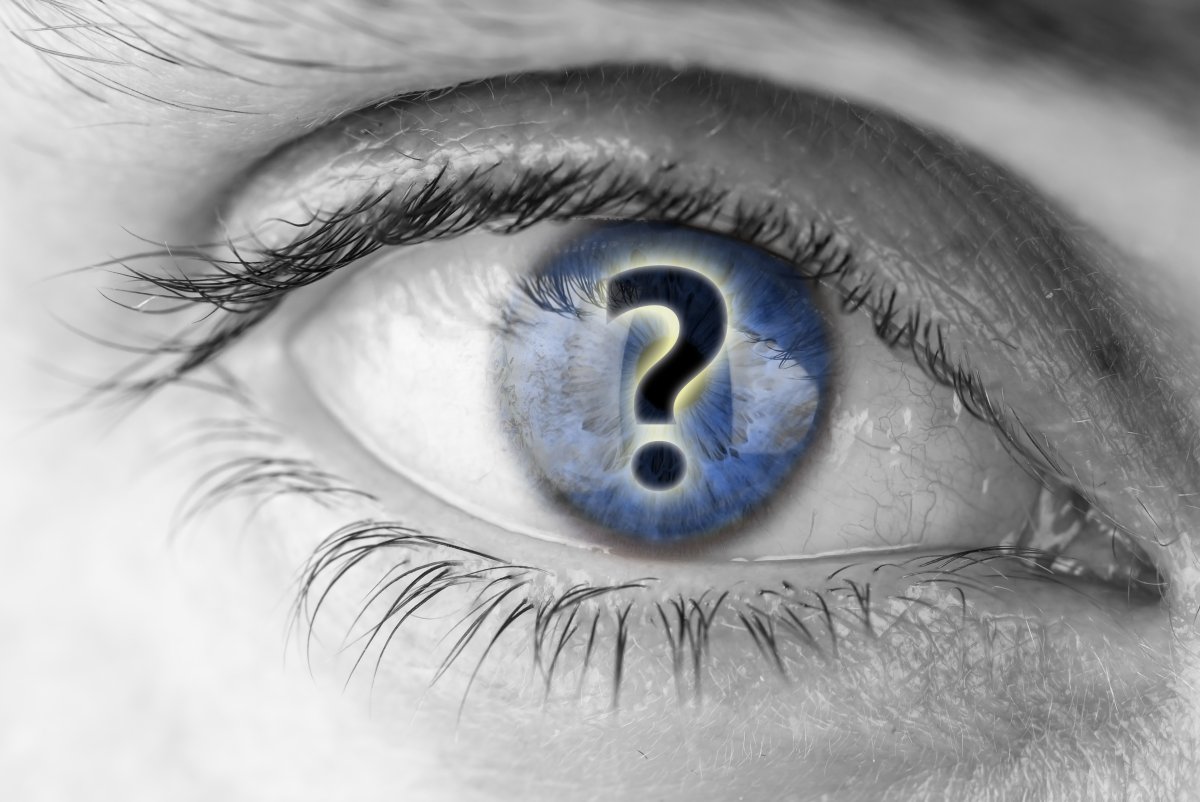 Человек с долларами в глазах