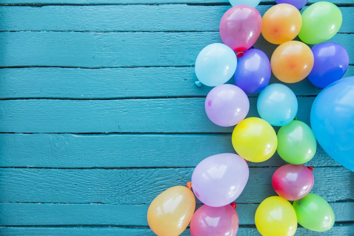 Воздушные шары фон