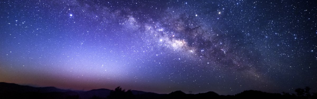 Звездное небо панорама