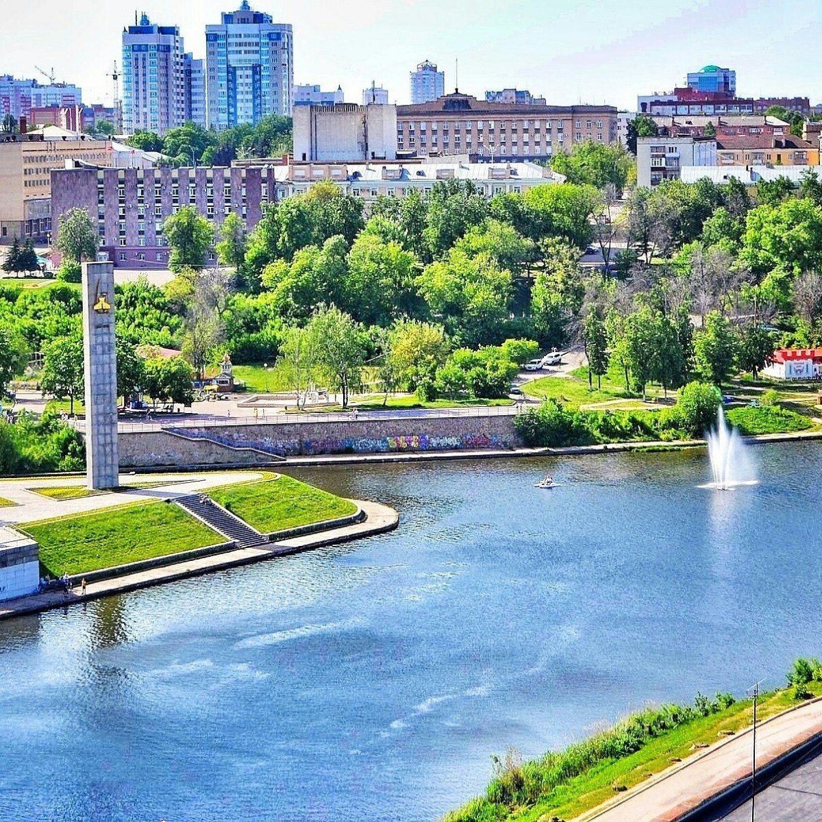 Город Орел стрелка осень