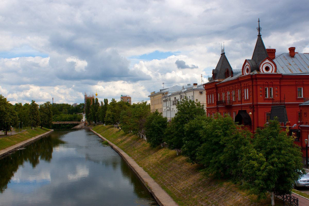 Река Орлик в Орле