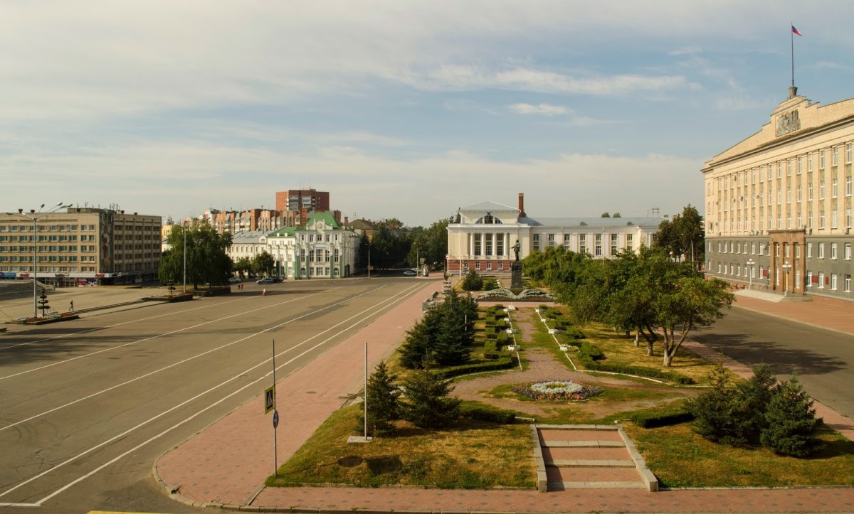Орел город Центральная площадь