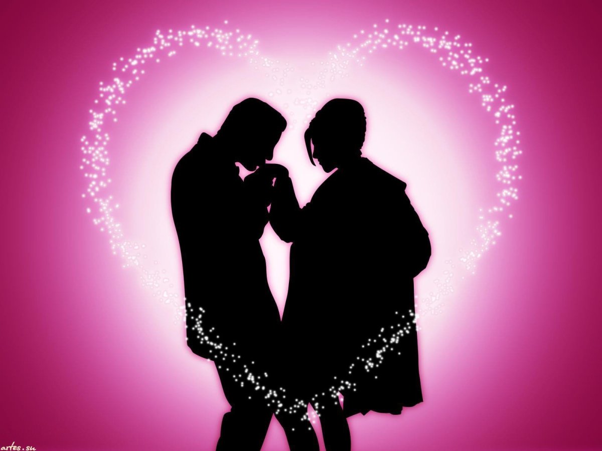 Парные обои для влюбленных