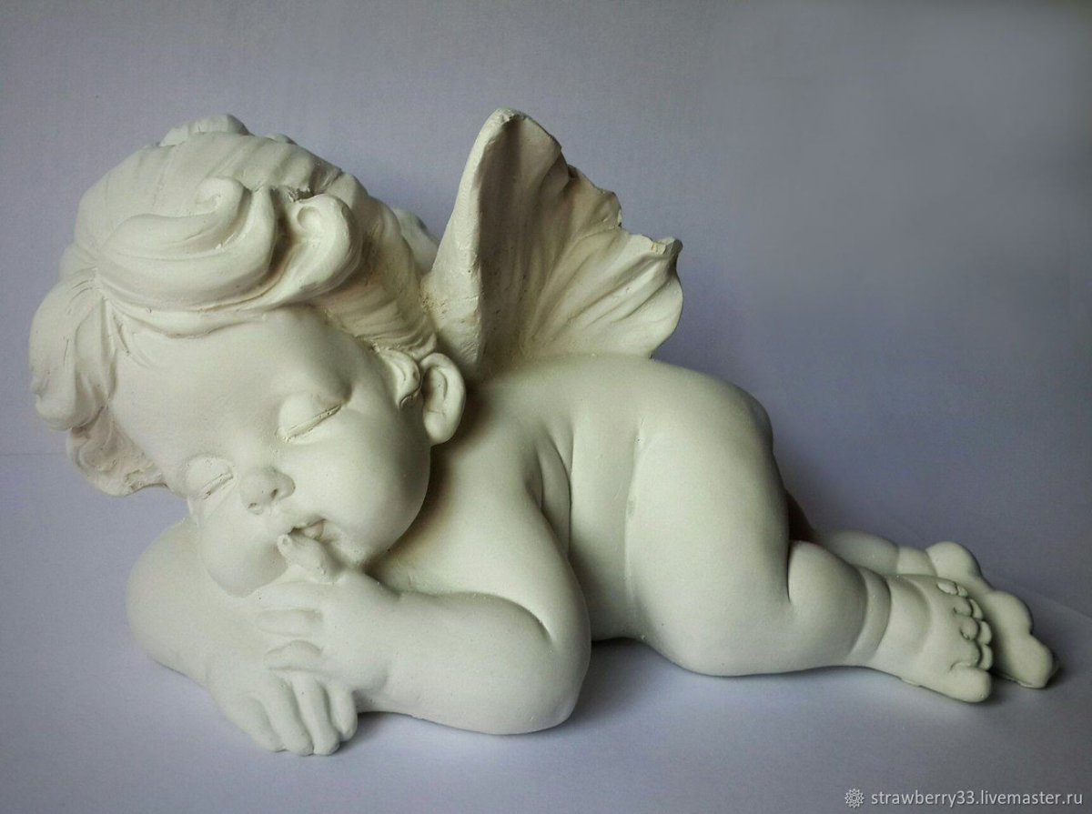 Гипсовые ангелочки