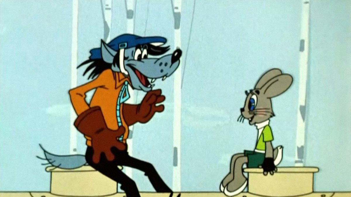 Волк из ну погоди в музее