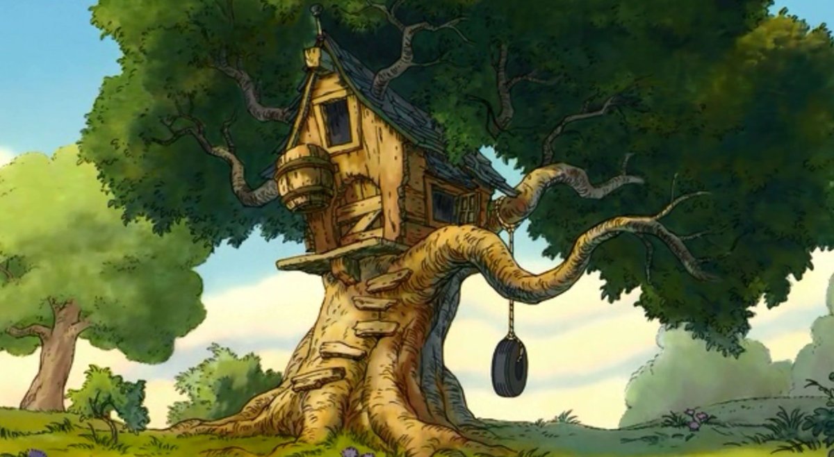 Derevo Винни пух