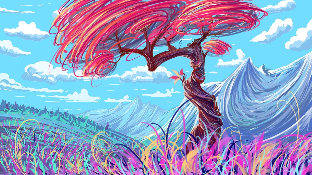 Сказочное дерево