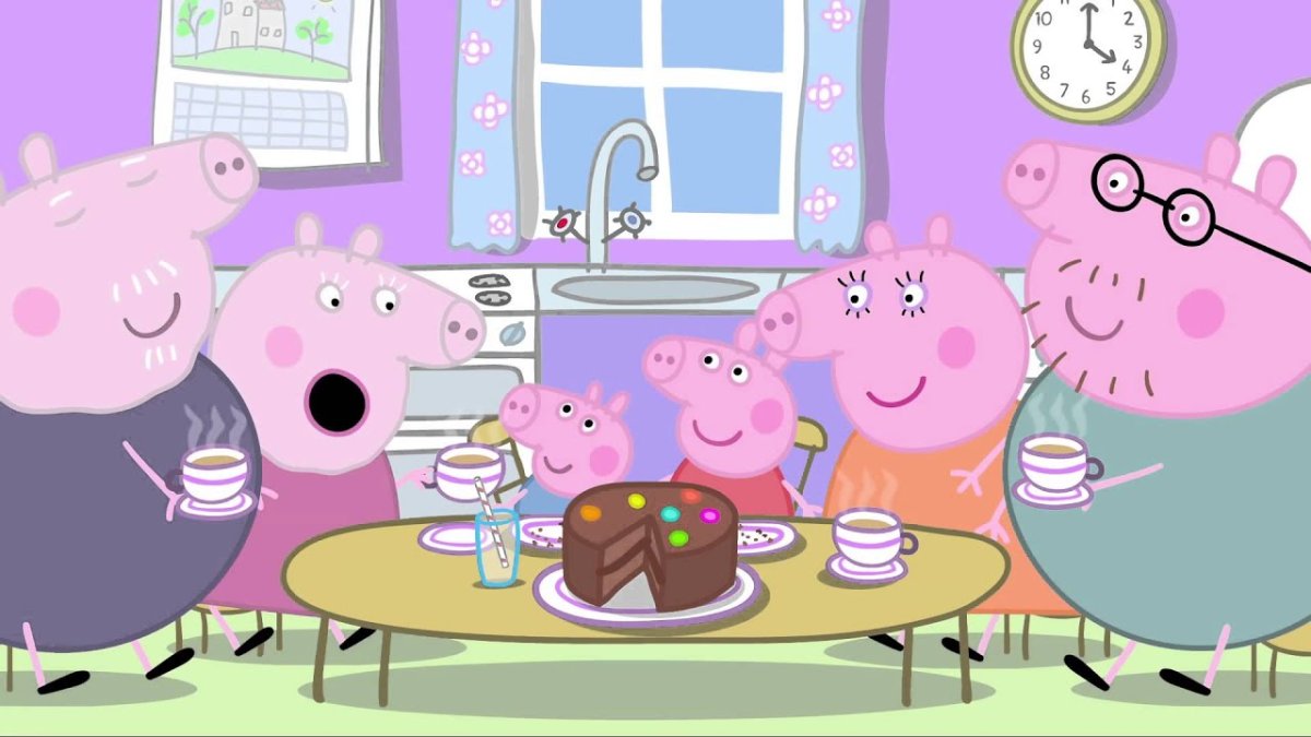 Герои мультика Пеппа