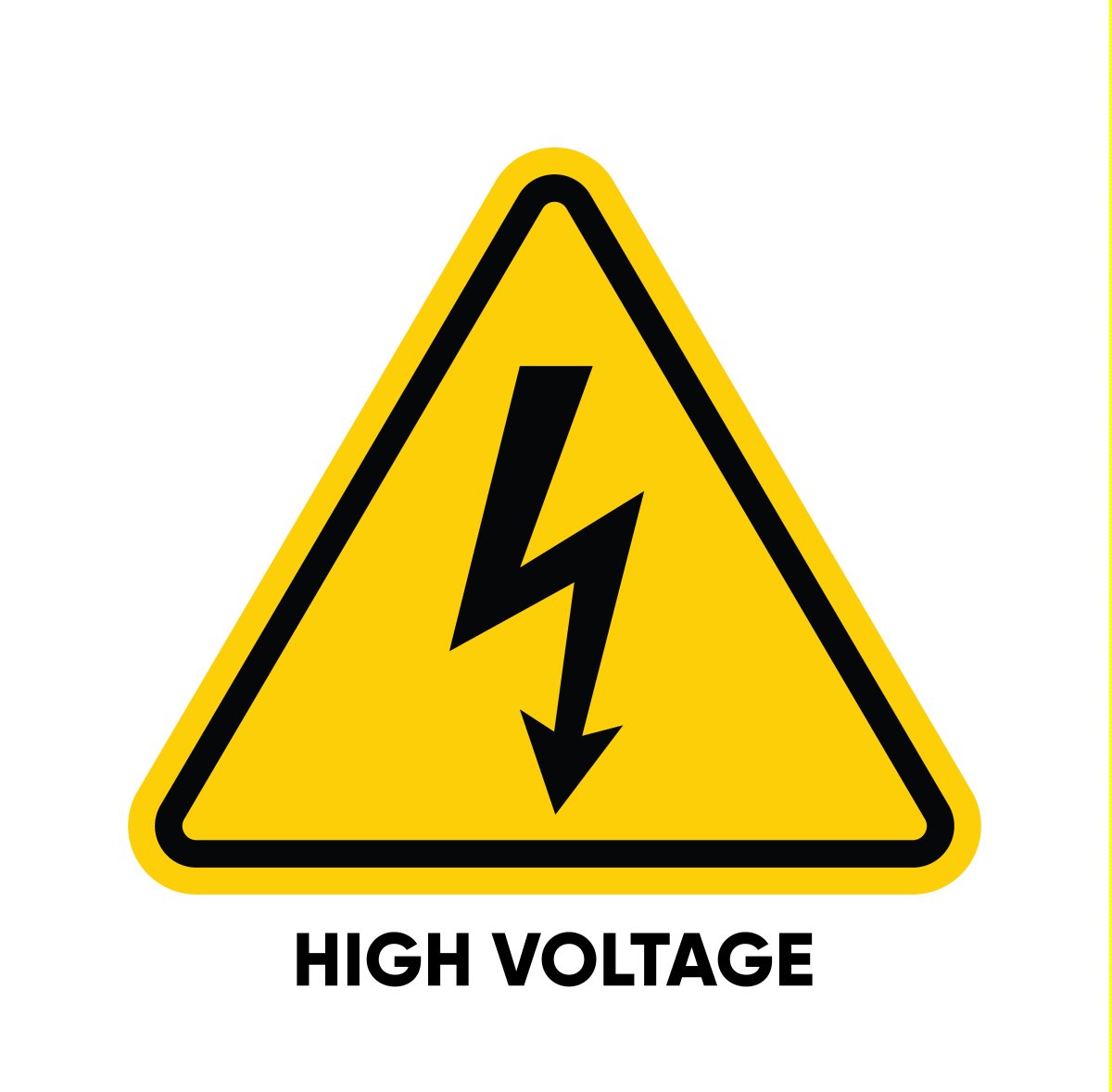 Знак напряжения