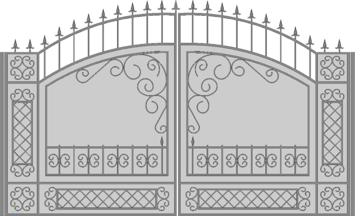 Орнамент для ворот