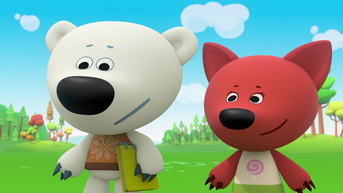 Мимимишки Лисичка и тучка