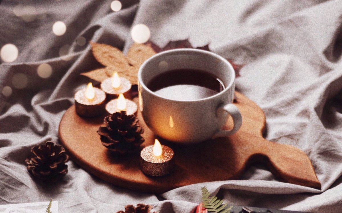 Уют тепло чай