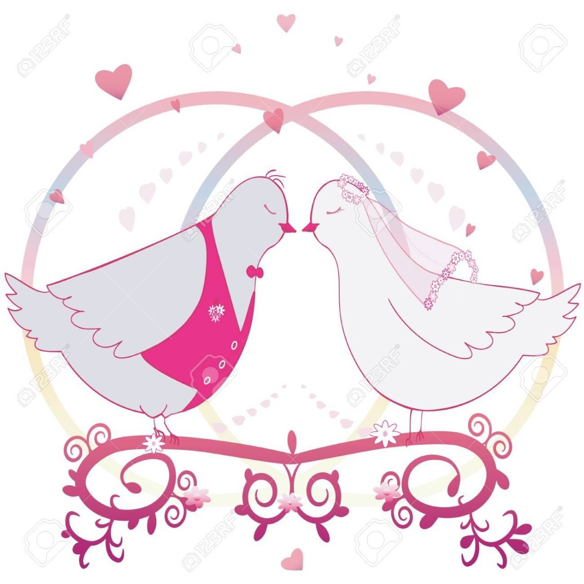 Свадьба рисунок