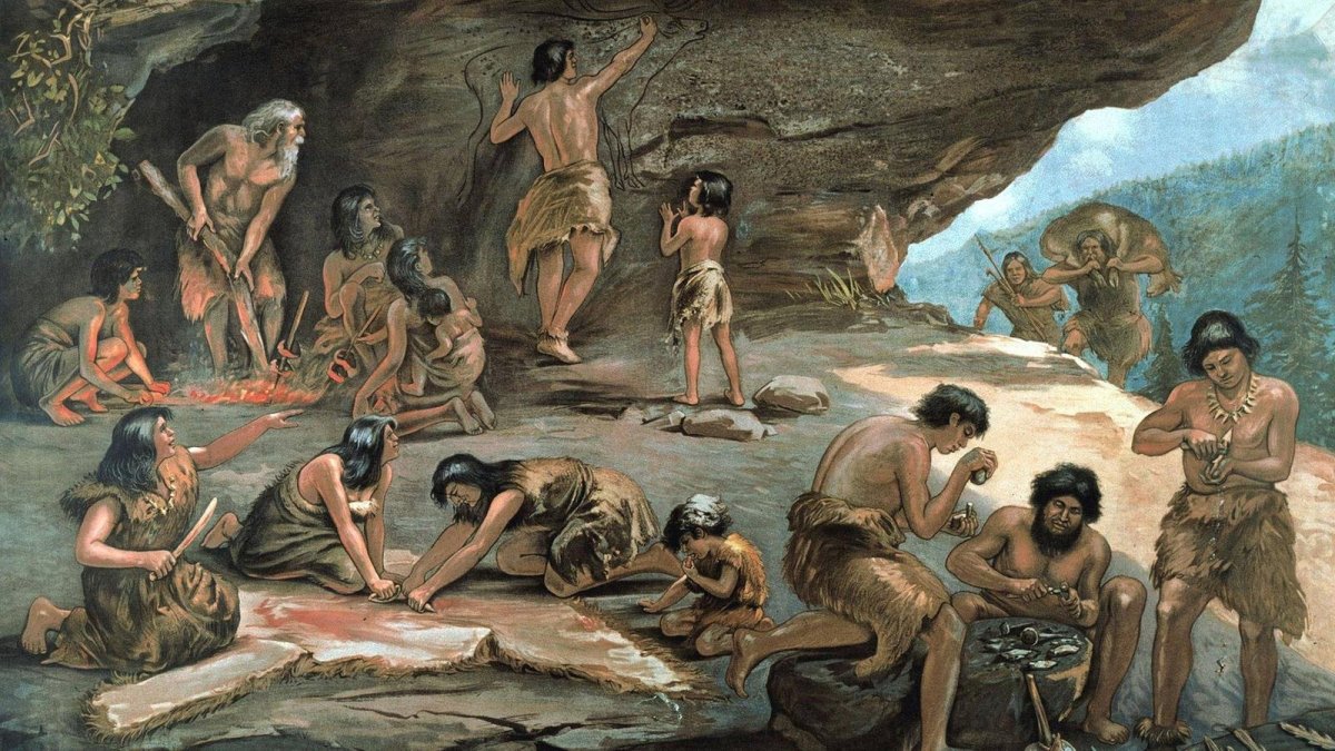 Первобытное общество каменный век