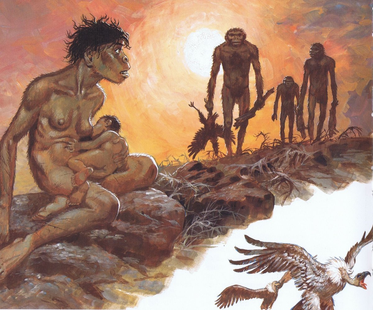 Пьер Жубер первобытные люди