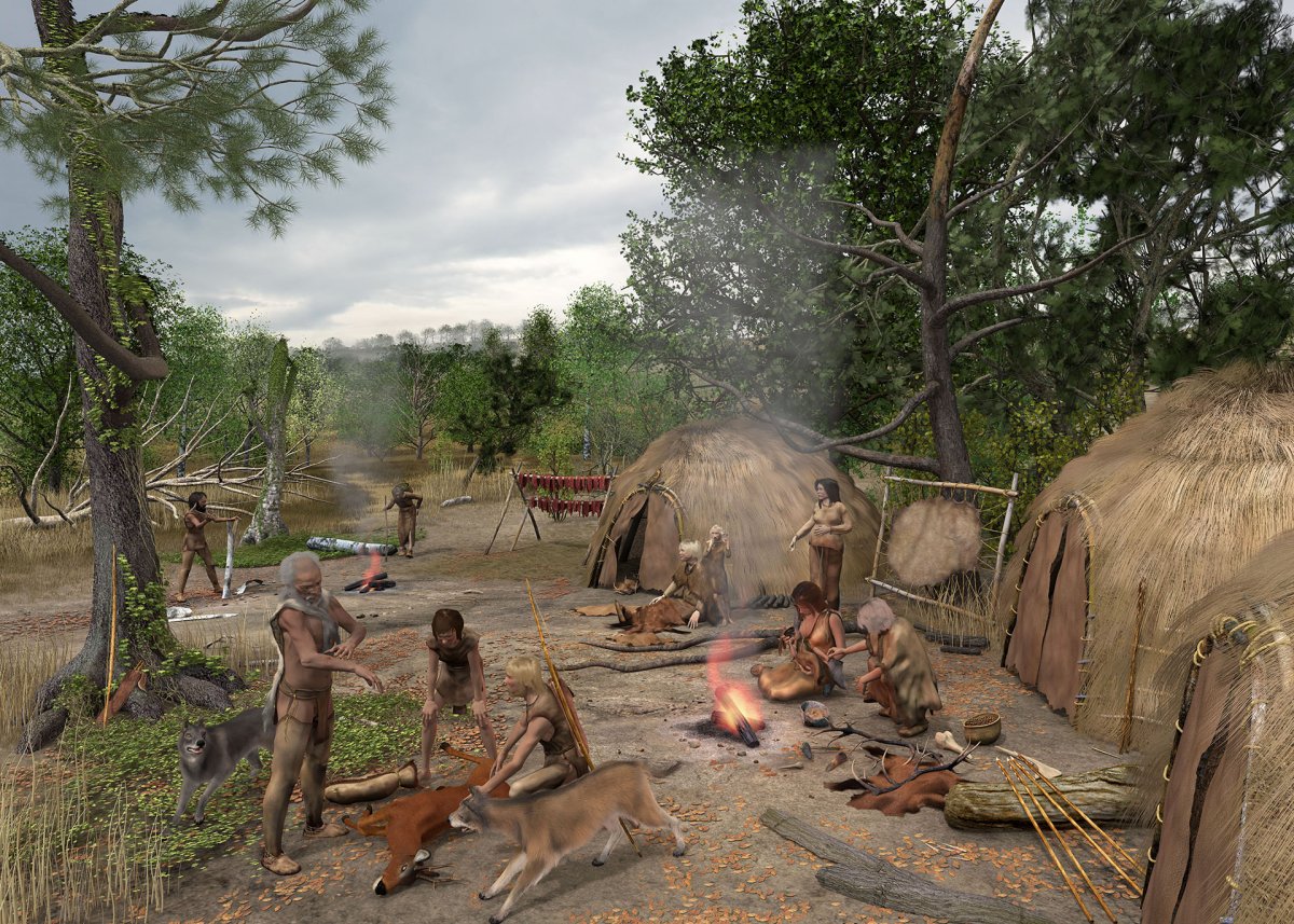 Город каменного века