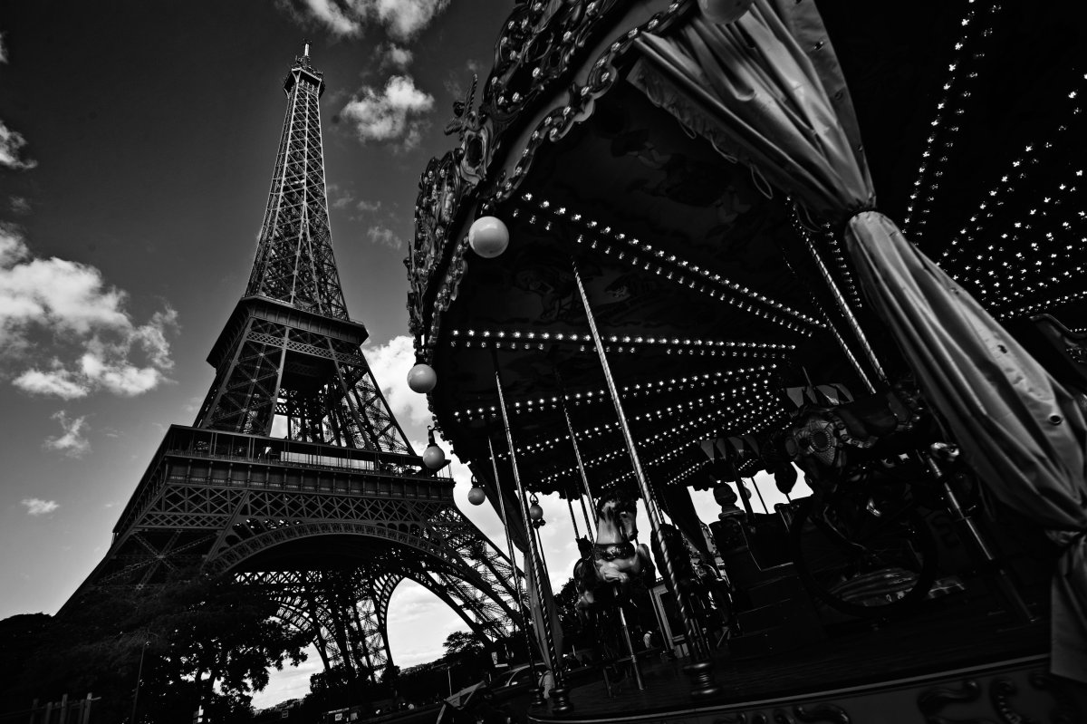 Черно белая Франция