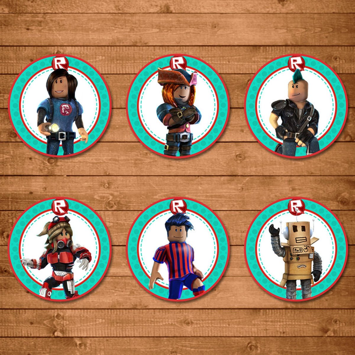 РОБЛОКС картинки для капкейков