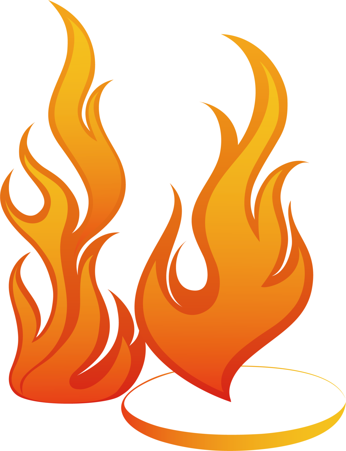 Языки пламени