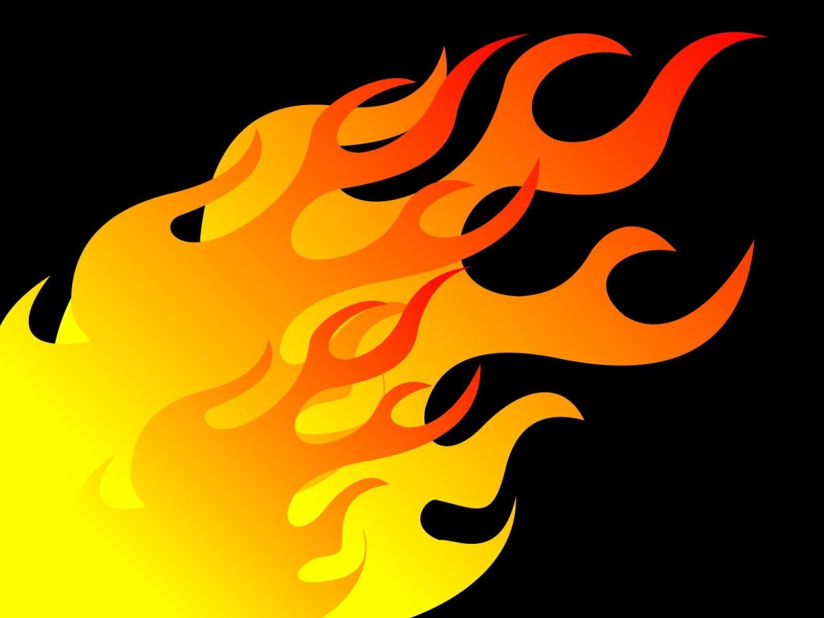 Огонь вектор