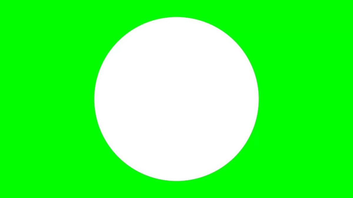 Зеленый фон с кругами