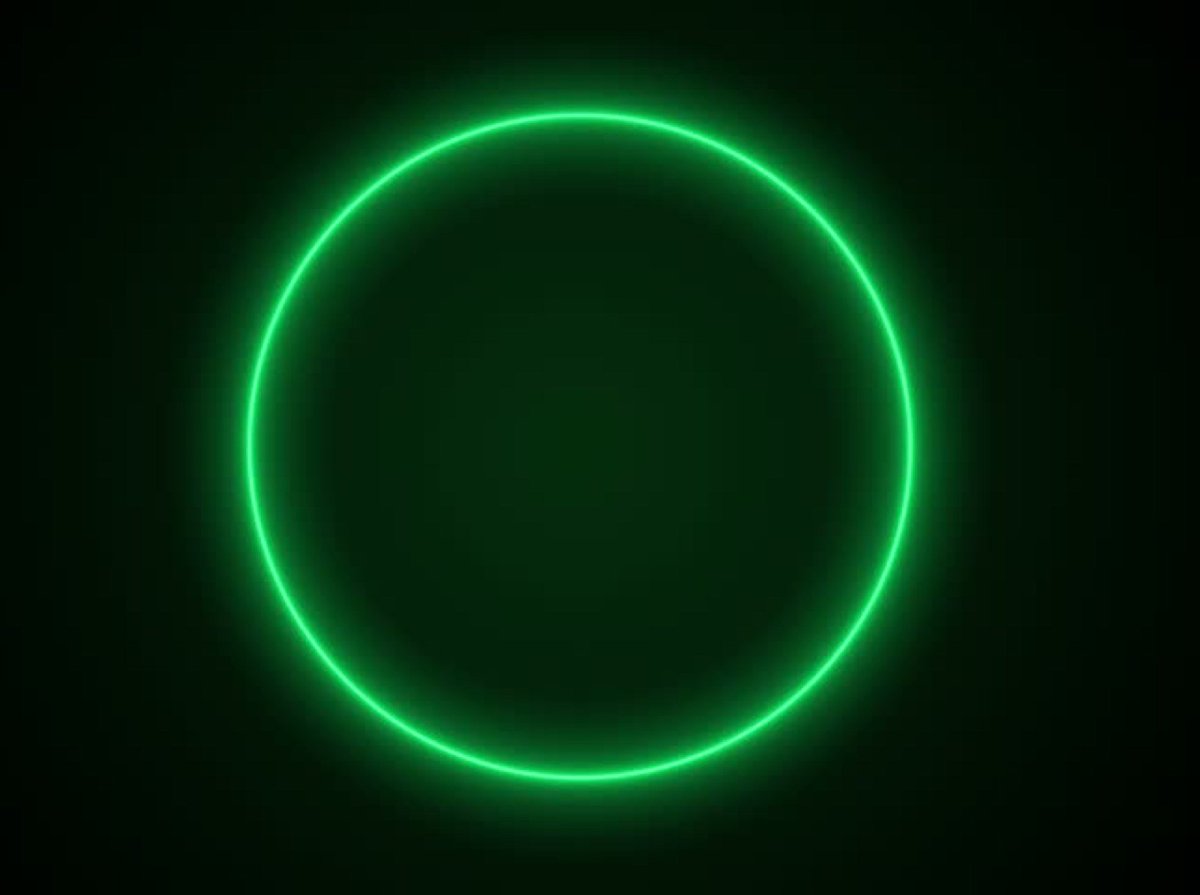 Неоновый круг