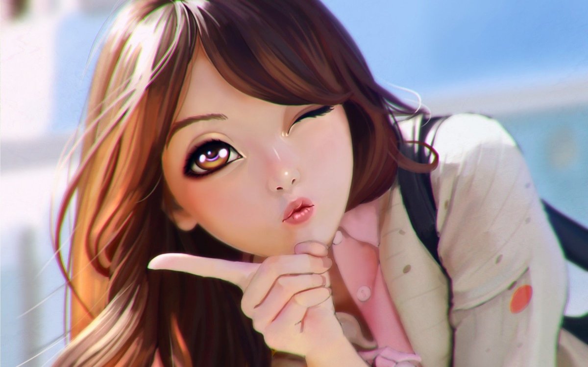 Японские мультяшные девочки