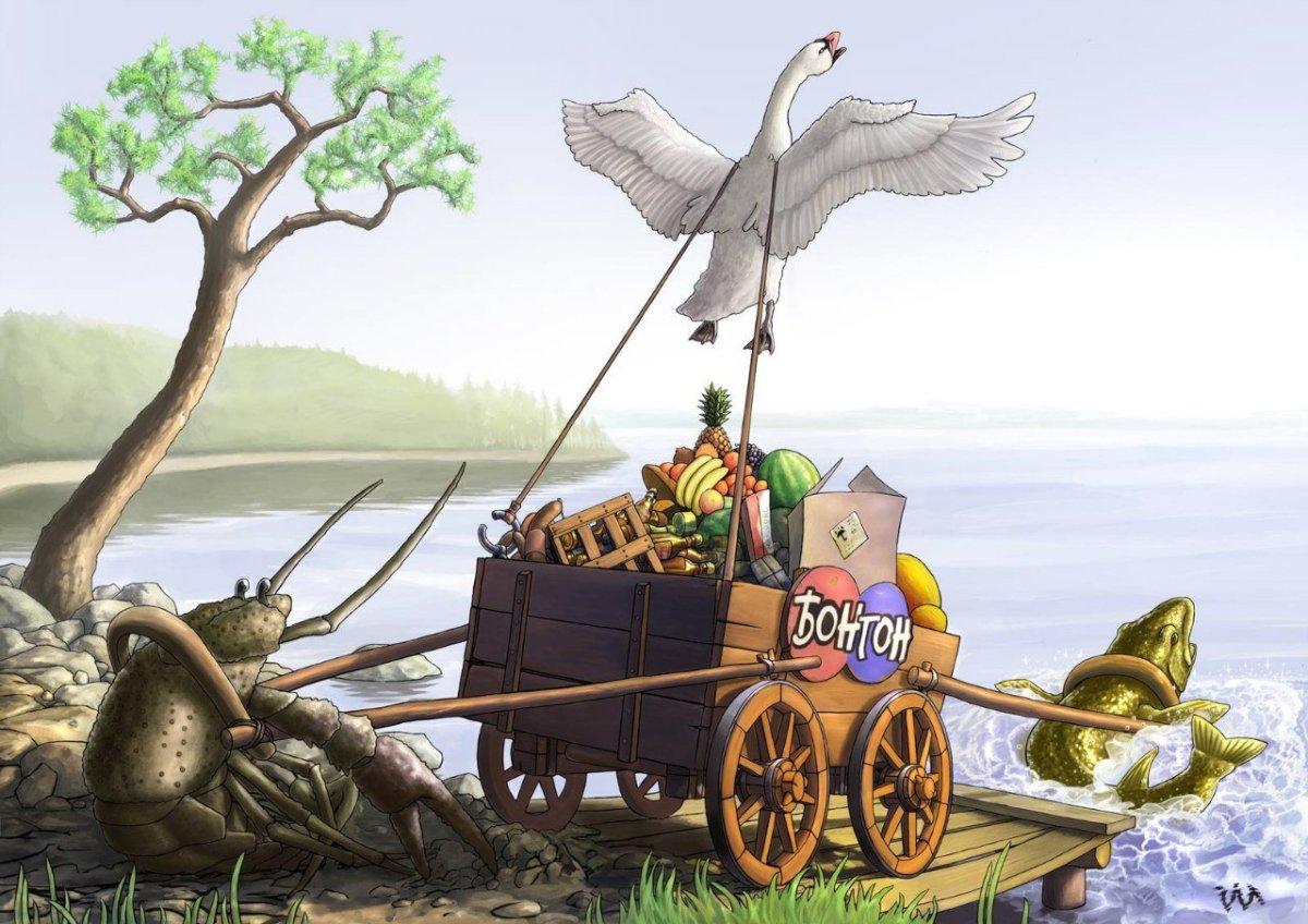 Воз басня Крылова