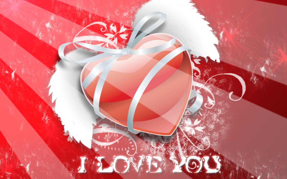 Обои любовь